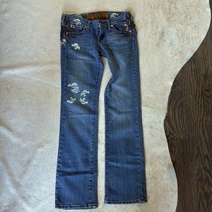 7 For All Mankind skull jeans, 26